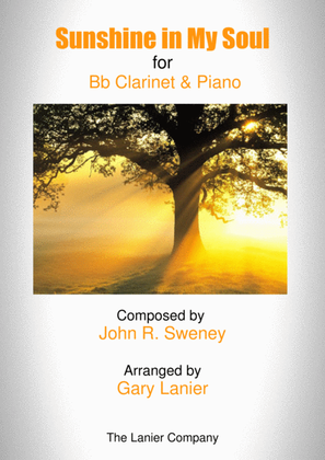 Book cover for Sunshine in My Soul (Bb Clarinet and Piano with Bb Clarinet Part)