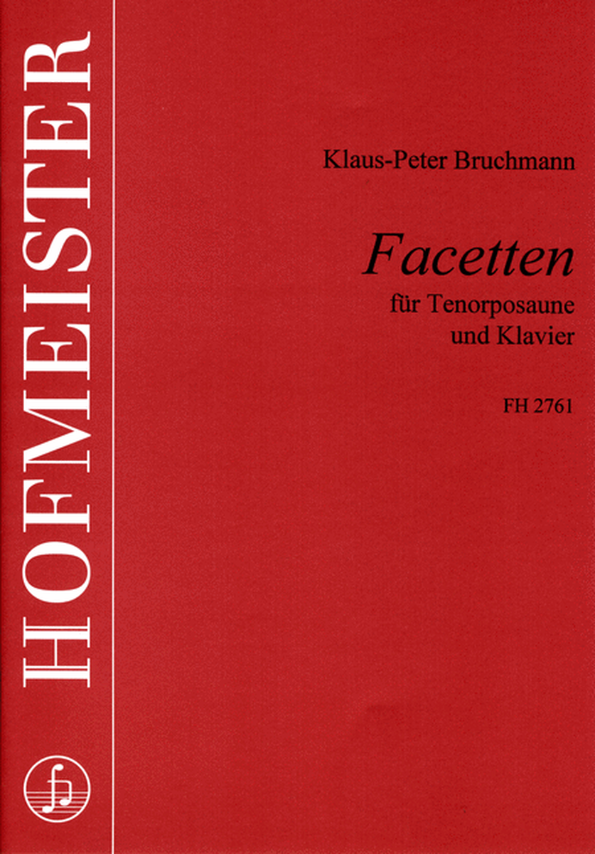 Facetten. Konzertstucke fur Tenorposaune und Orchester / KlA