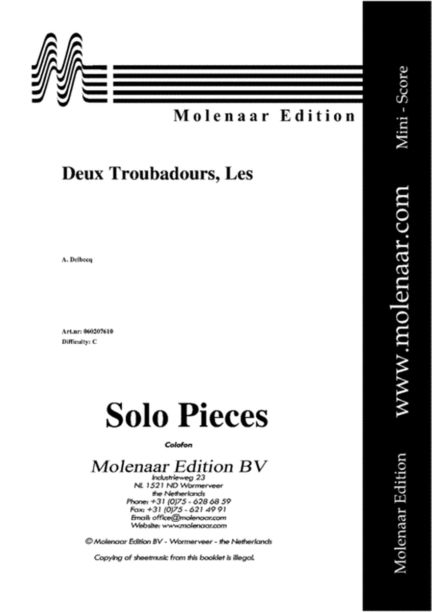 Les Deux Troubadours