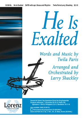 Book cover for He Is Exalted