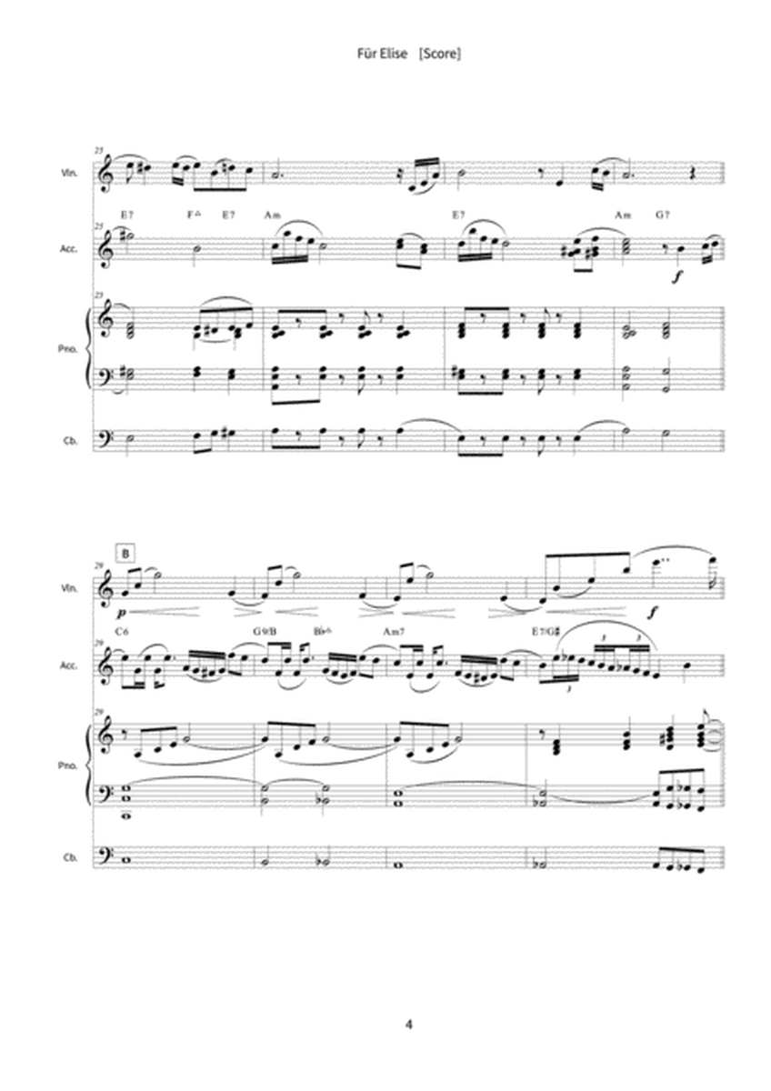Für Elise (Tango arrangement) image number null
