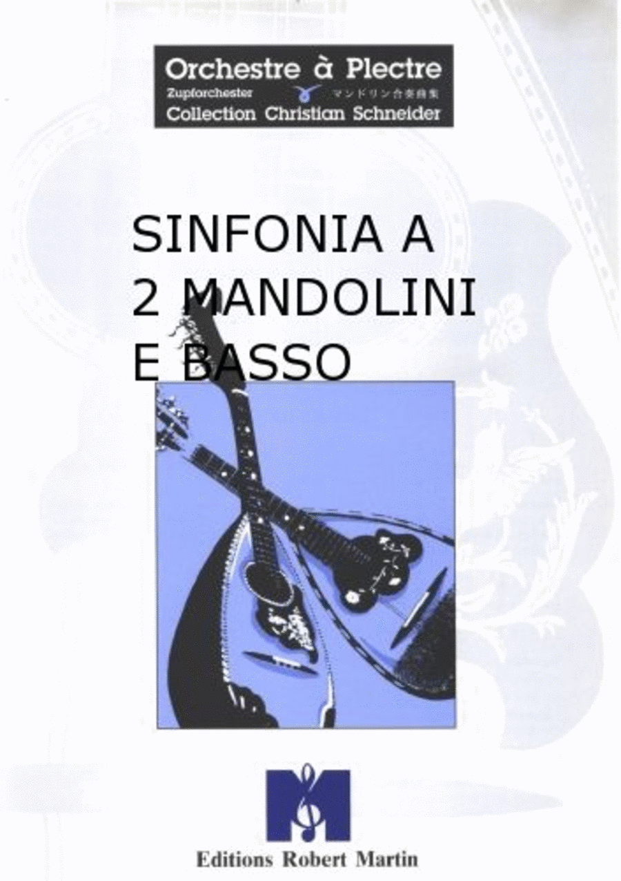 Sinfonia a 2 Mandolini E Basso