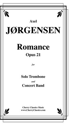 Book cover for Romance, opus 21 for Trombone and Band