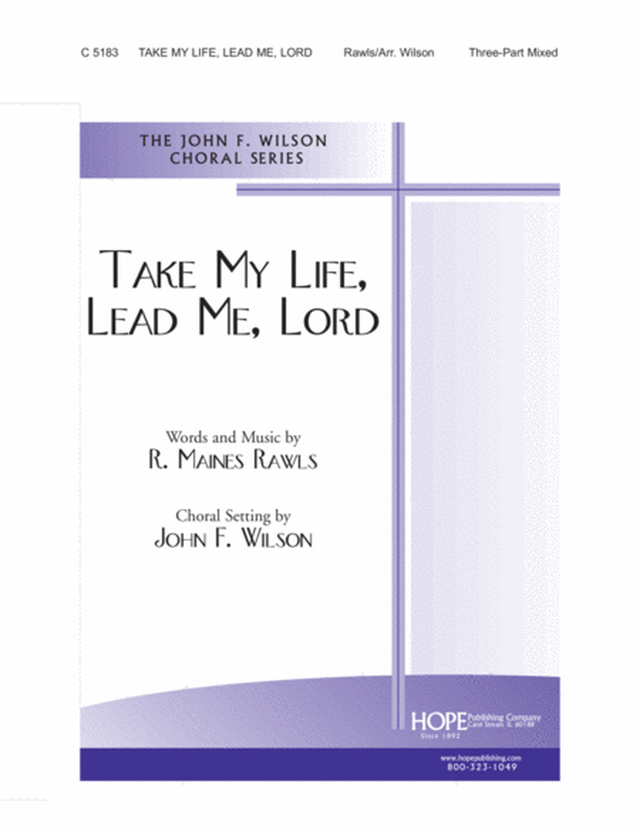 Take My Life, Lead Me, Lord image number null
