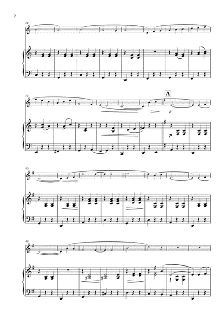 Je Te Veux arranged for Violin & Piano image number null