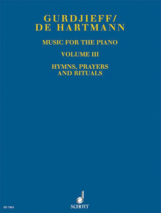 Book cover for Music for the Piano Volume III