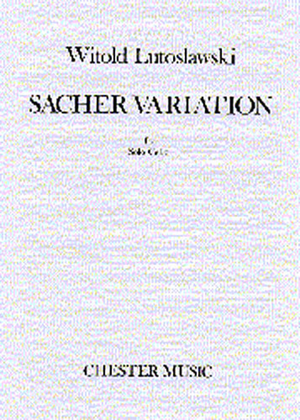 Book cover for Sacher Variation