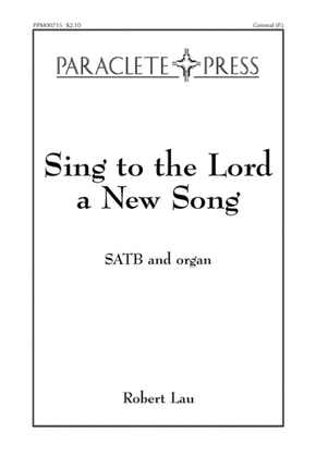 Book cover for Sing to the Lord a New Song