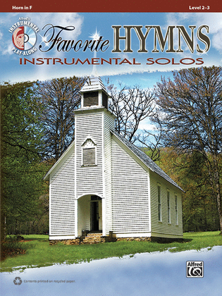 Book cover for Favorite Hymns Instrumental Solos