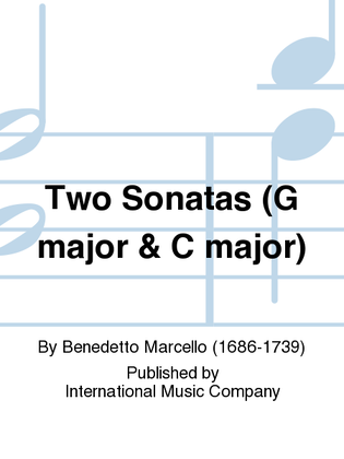 Book cover for Two Sonatas (G Major & C Major)