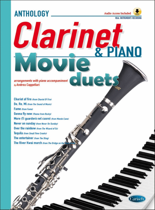Book cover for Movie Duets - Clarinet and Piano