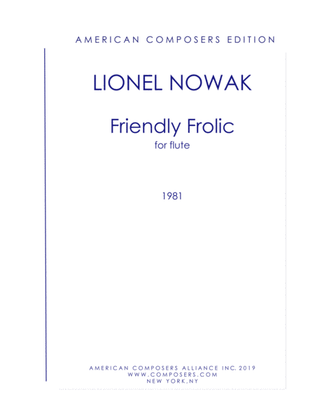 Book cover for [NowakL] Friendly Frolic