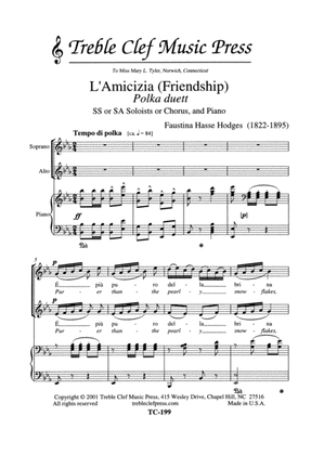 Book cover for L'Amicizia (Friendship)