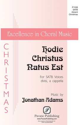 Book cover for Hodie Christus Natus Est