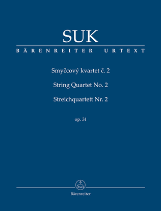 Book cover for String Quartet Nr. 2 op. 31