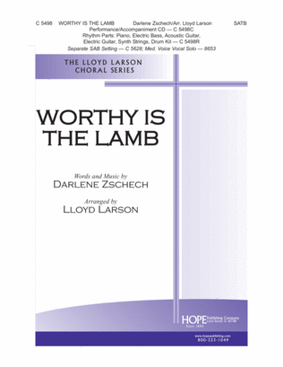 Book cover for Worthy Is the Lamb