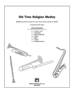 Book cover for Old Time Religion Medley