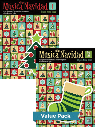 Música de Navidad, Books 1 & 2 (Value Pack)