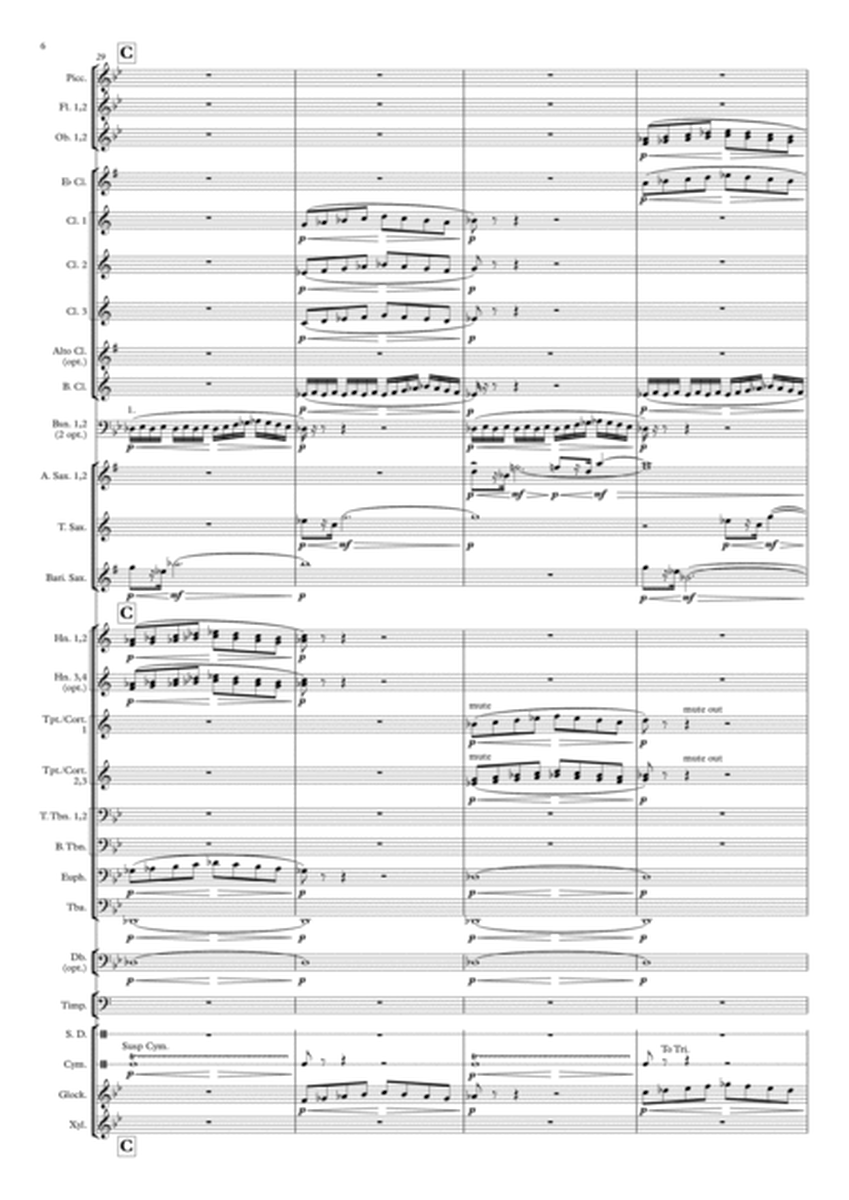 London Landscapes (for wind orchestra / concert band) - score and parts image number null