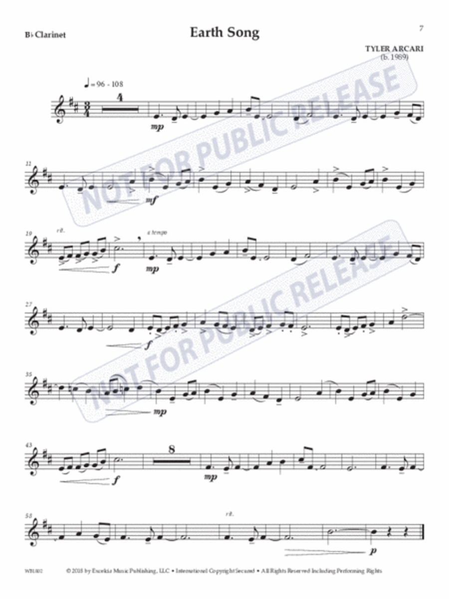 Accessible Solo Repertoire for Bb Clarinet image number null