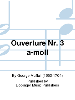 Book cover for Ouverture Nr. 3 a-moll