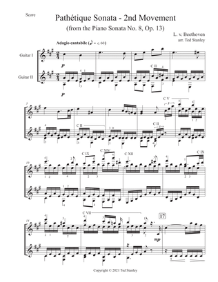 Pathetique Sonata - 2nd Movement