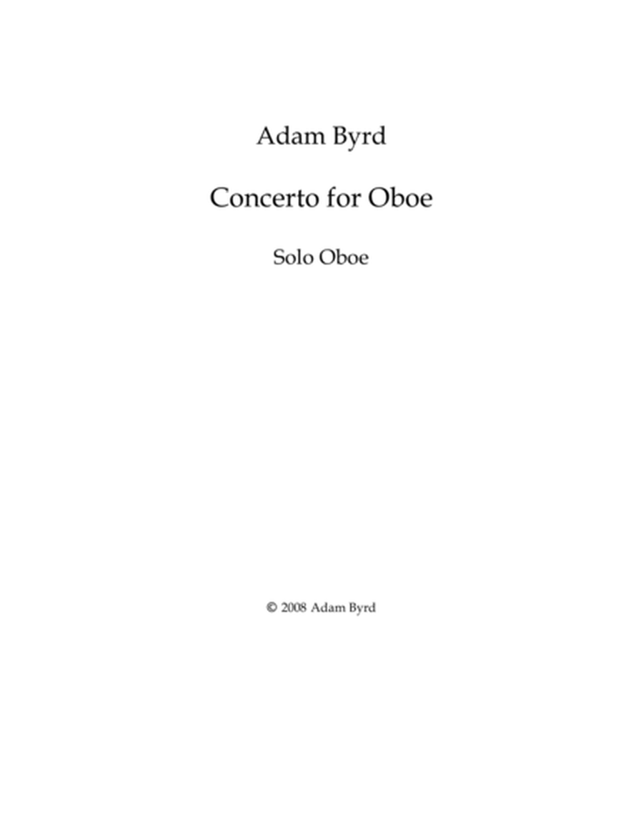 Concerto for Oboe