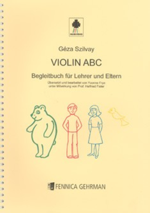Book cover for Violin ABC - Begleitbuch fur Lehrer und Eltern