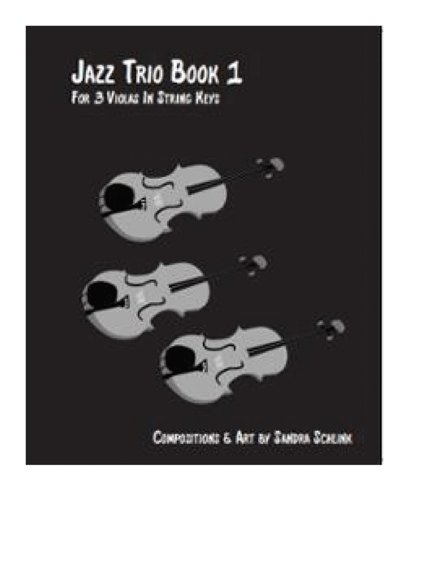 Jazz Trios book 1 violas in string keys