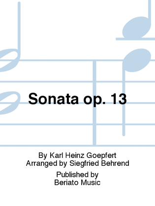 Sonata op. 13