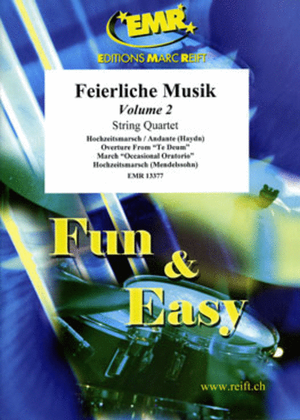 Book cover for Feierliche Musik Volume 2