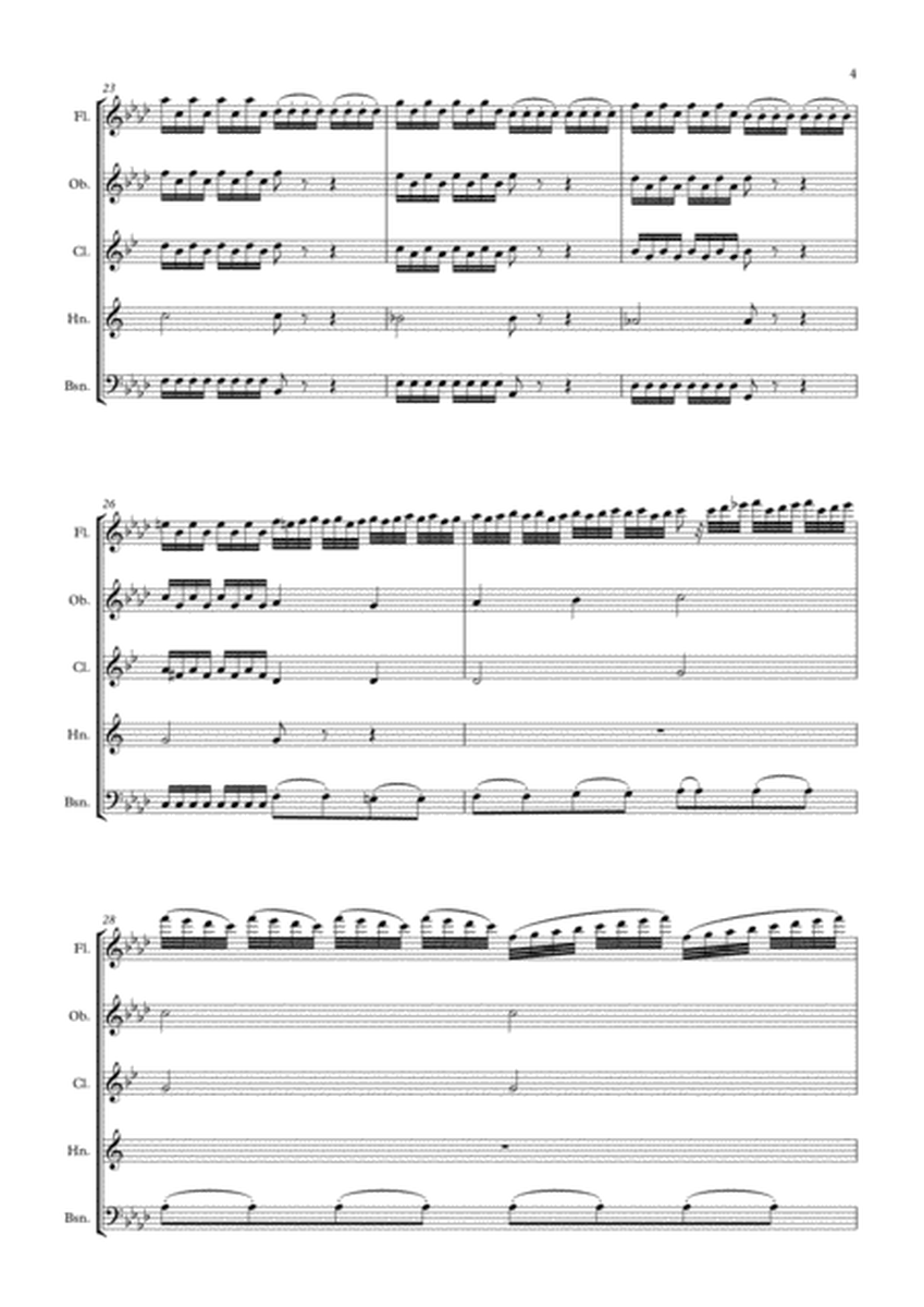 "Winter" from The Four Seasons arranged for Wind Quintet image number null