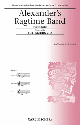 Book cover for Alexander's Ragtime Band