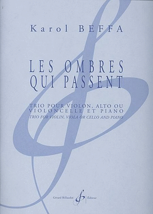 Book cover for Les Ombres Qui Passent