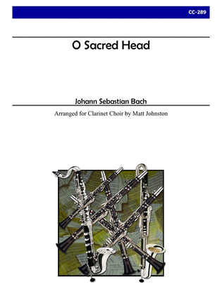 Book cover for O Sacred Head for Clarinet Choir