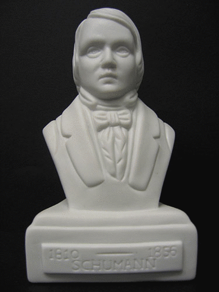 Composer Bust - Schumann (Porcelain)
