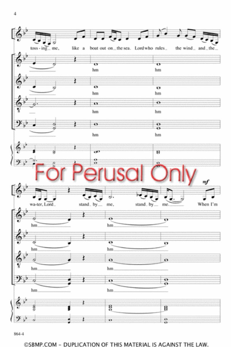 Stand by Me, Lord - SATB Octavo image number null