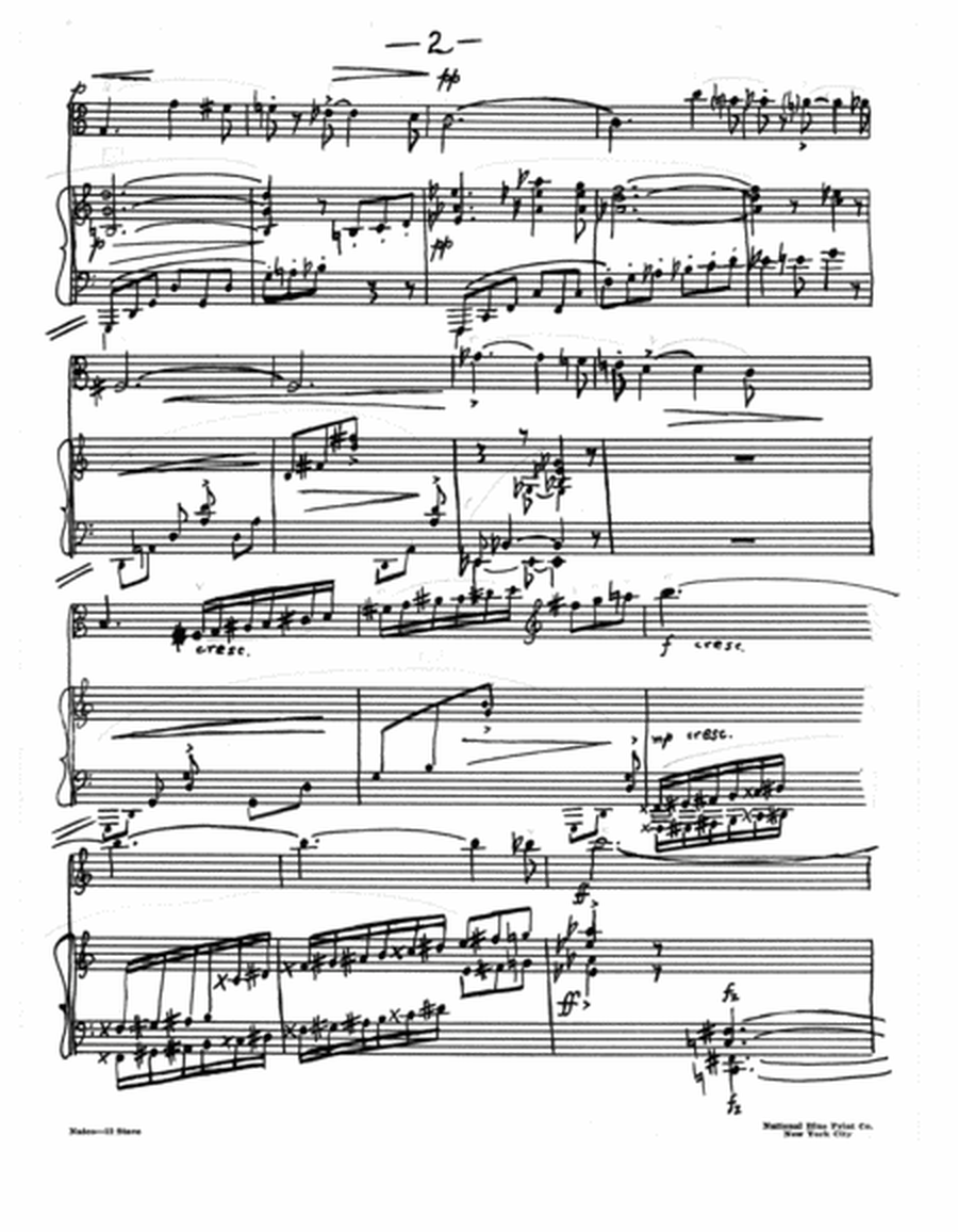 [Wood] Sonata for Viola and Piano