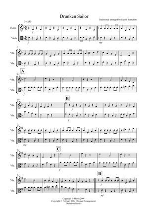 Moonlight Sonata (1st movement) for Violin and Viola Duet