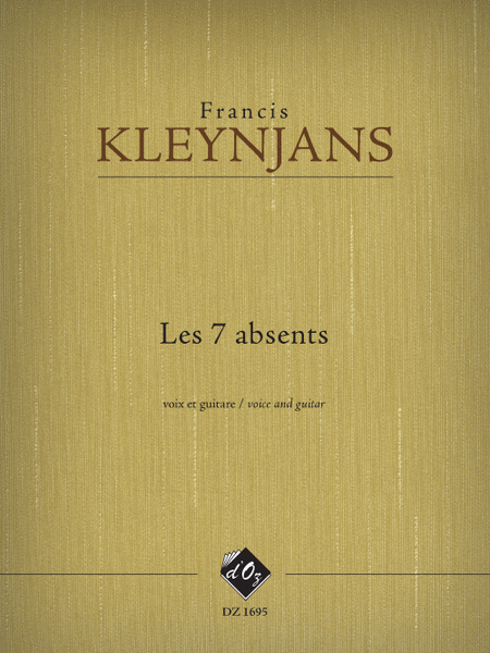 Les 7 absents, opus 274