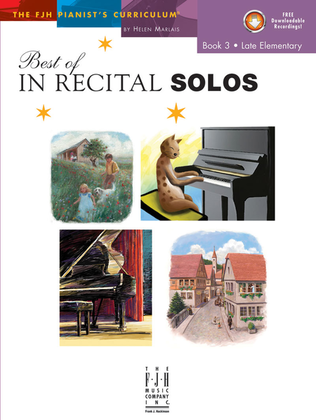 Book cover for Best of In Recital Solos, Book 3 (NFMC)