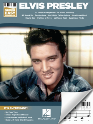 Book cover for Elvis Presley – Super Easy Piano