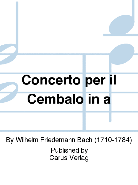 Concerto per il Cembalo in a