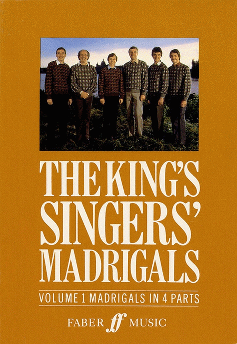 Kings Singers Madrigals Book 1 Satb