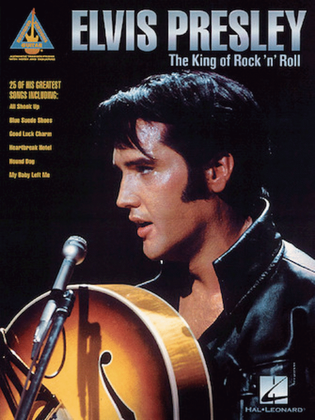 Book cover for Elvis Presley – The King of Rock'n'Roll
