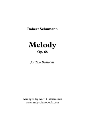 Book cover for Melody - Bassoon Duet