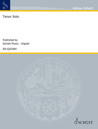 Tenor Solo