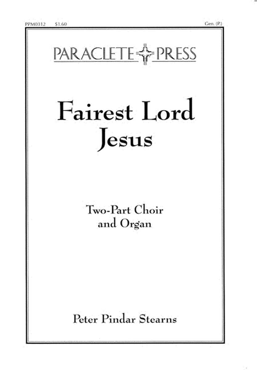 Fairest Lord Jesus image number null