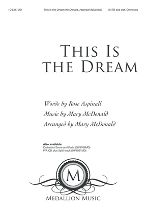 Book cover for This Is the Dream