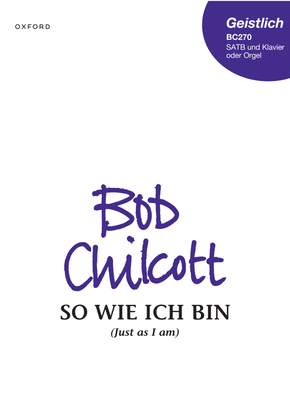 Book cover for So wie ich bin (Just as I am)